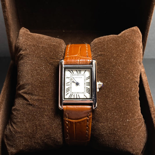 CARTlER TANK | MARRON(Femmes)