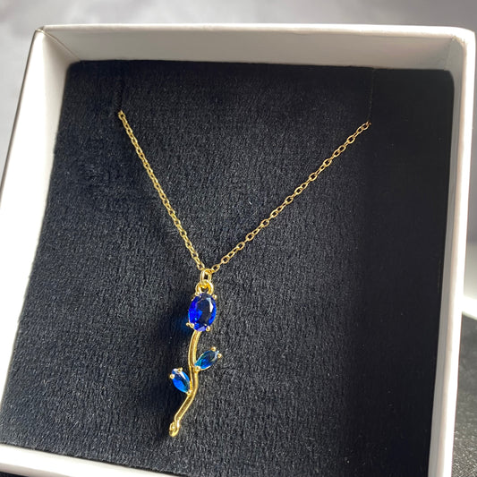 Tulip Collier | Bleu