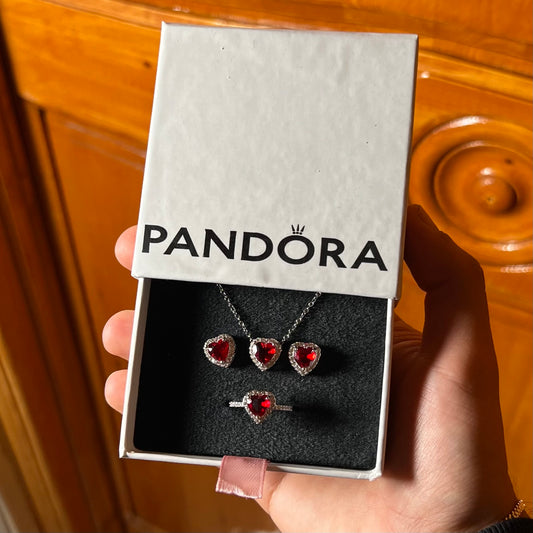 Pack Pandora♥️ | ROUGE (Avec packaging complet)