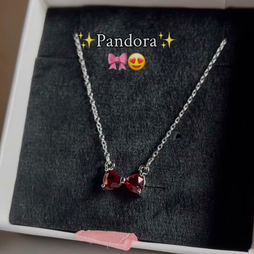 BOW NECKLACE | ROUGE