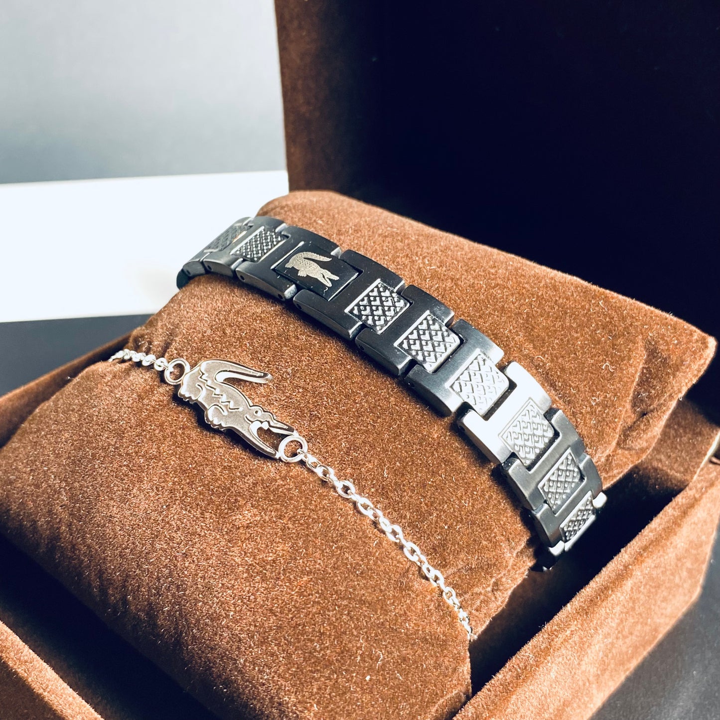 PACK LACOSTE NOIR🐊 | +Livraison Gratuite